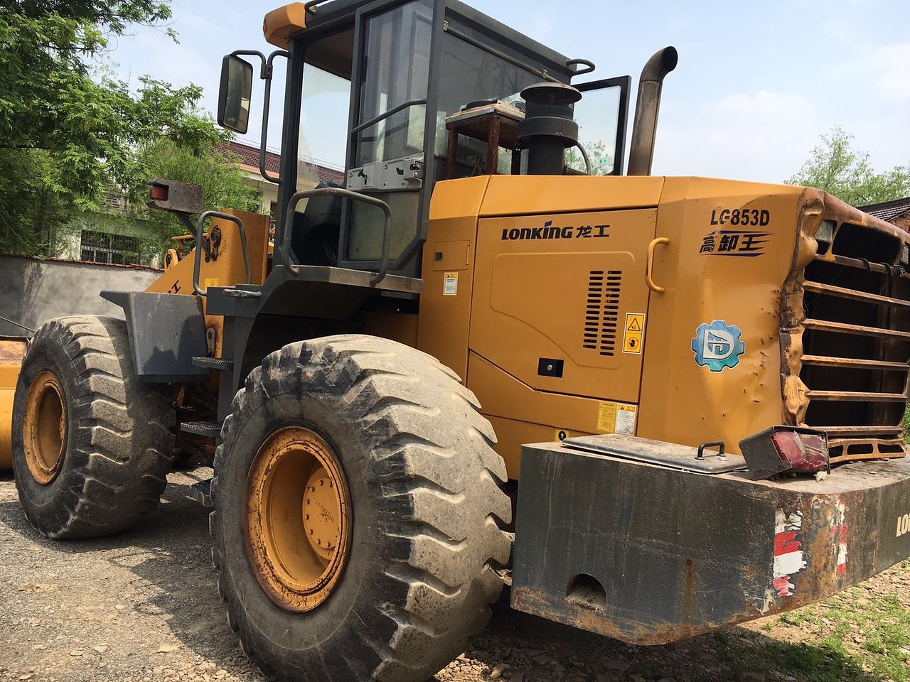 龙工853d装载机