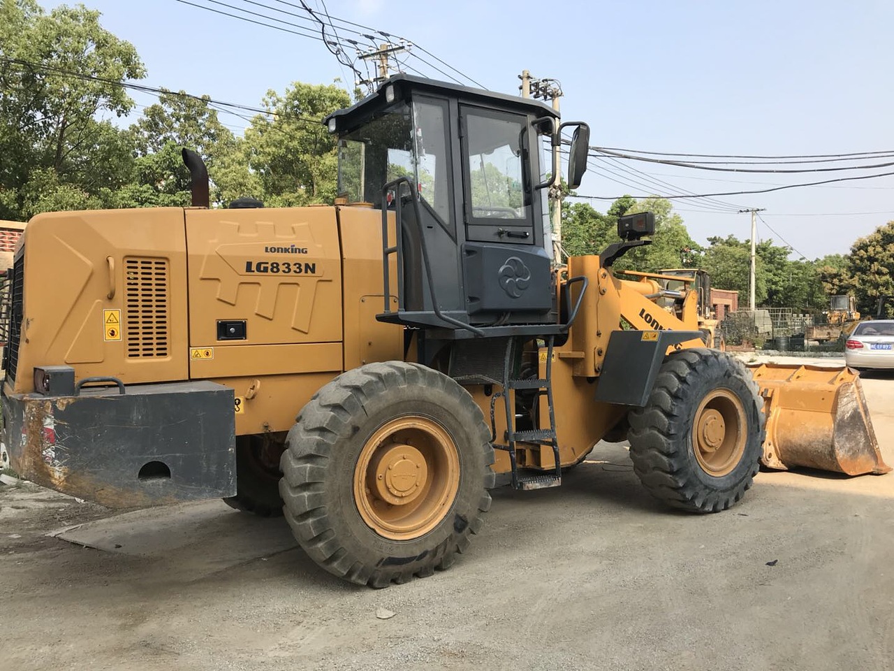 龙工833n装载机