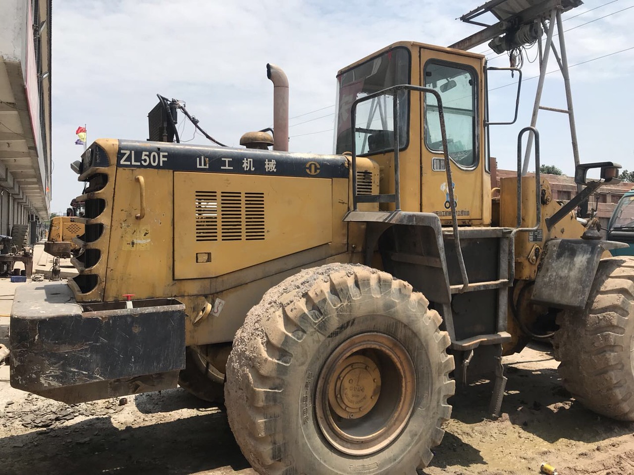 【咸阳市二手山工50f装载机_二手山工50f装载机价格4.2万】_铲车圈