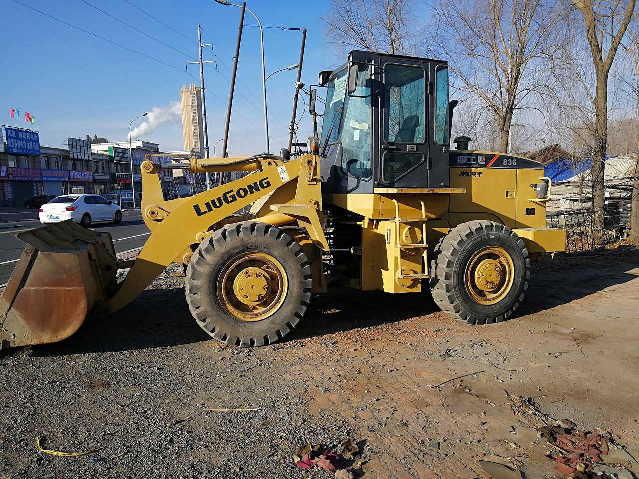 柳工836装载机