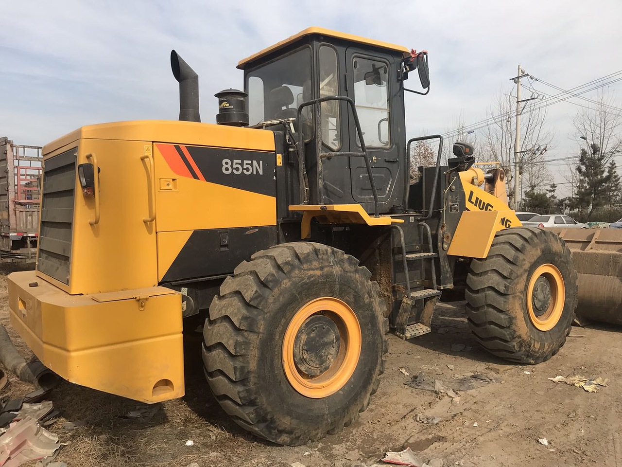 柳工855n装载机