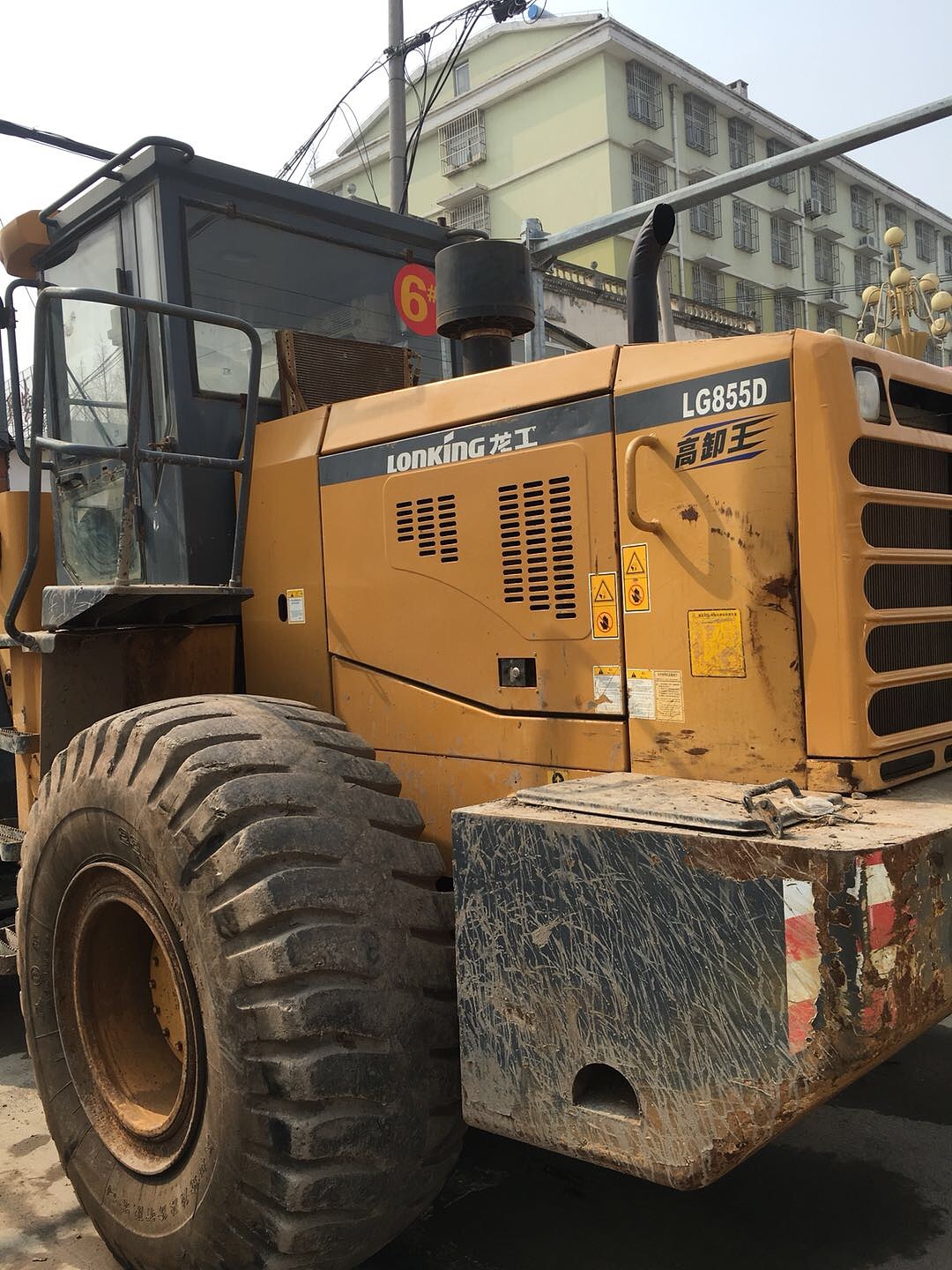 龙工855d装载机