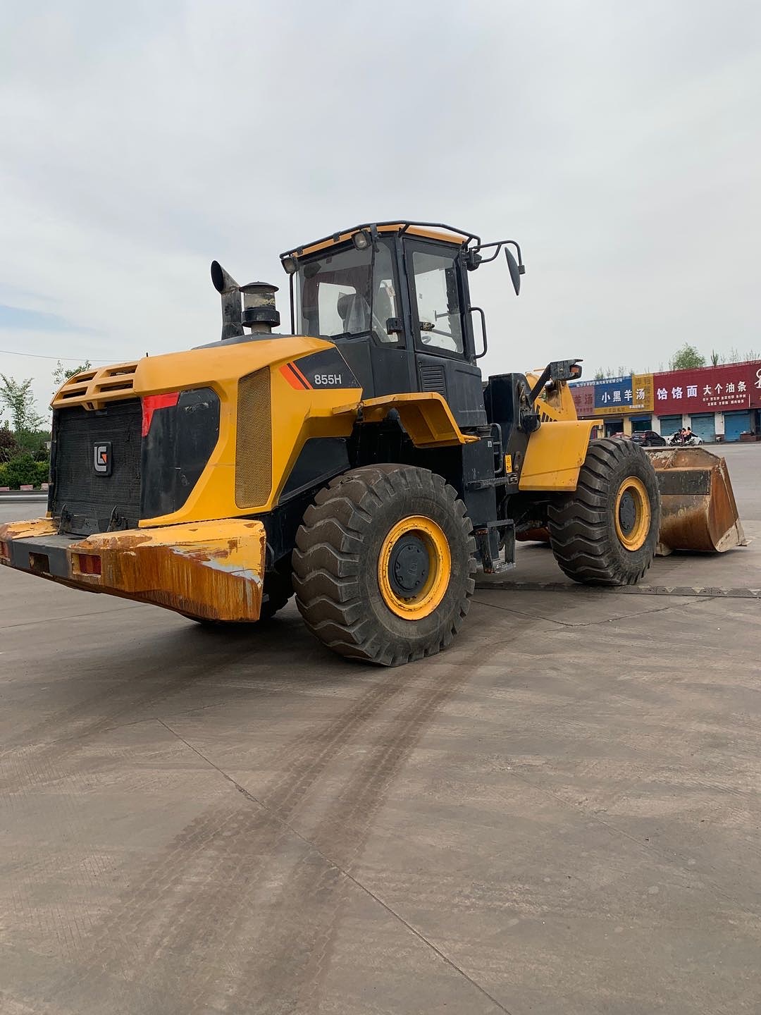 柳工855h装载机