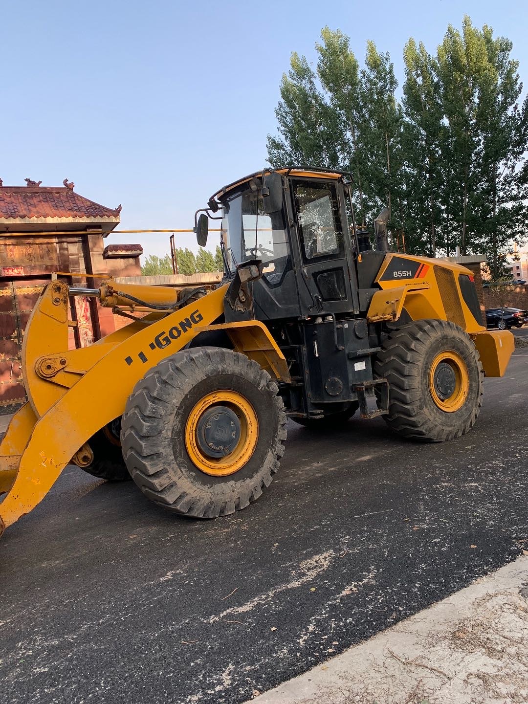 柳工855h装载机
