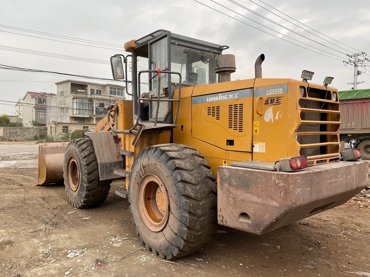 龙工855d装载机
