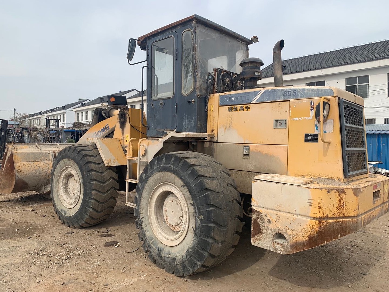 柳工855装载机