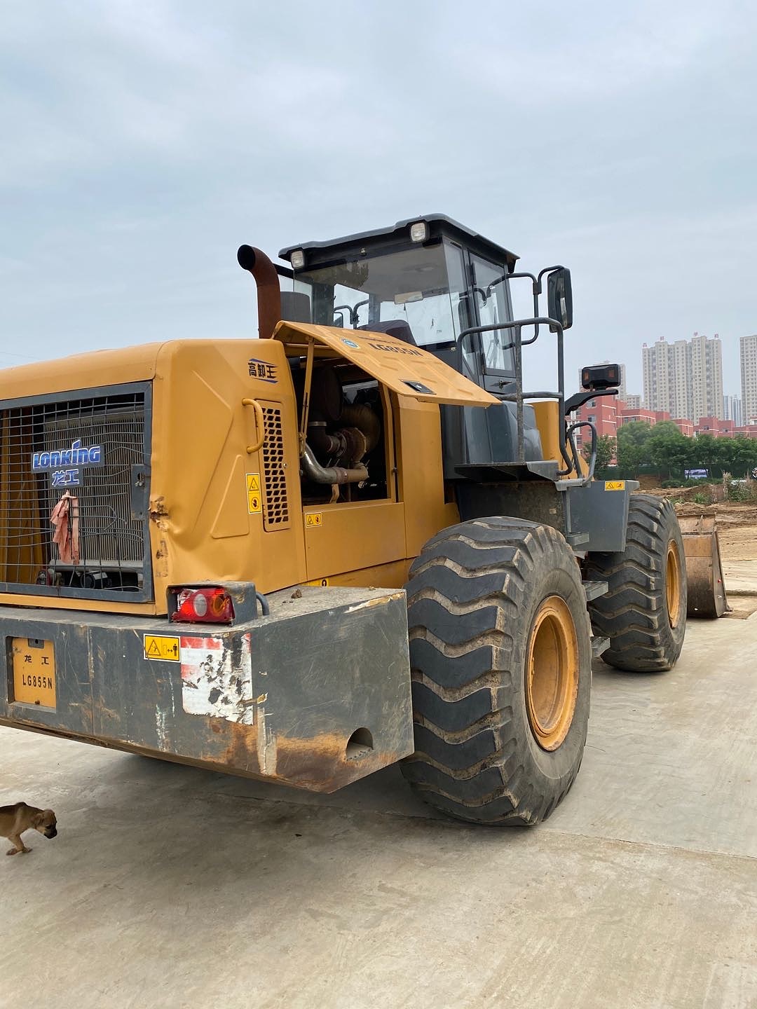 龙工855n装载机