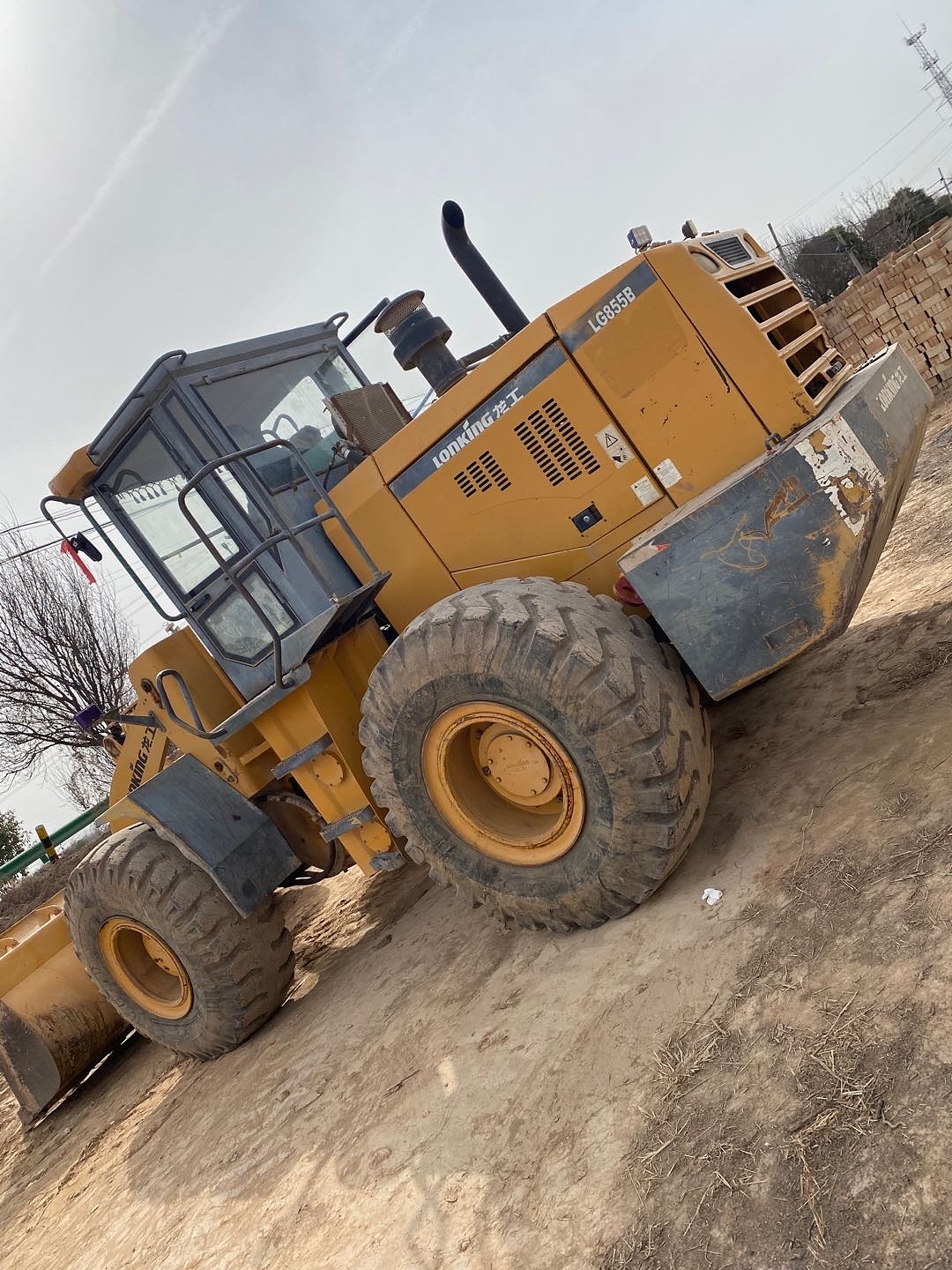 龙工855b装载机